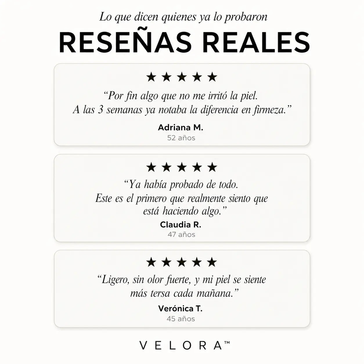VELORA™ Sérum de Péptido de Cobre + GHK + Ácido Hialurónico