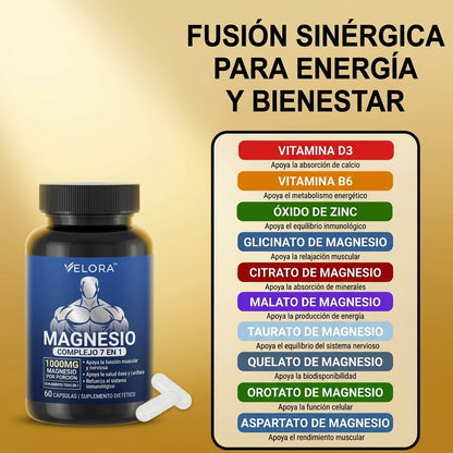 Magnesio 7 en 1 Velora™