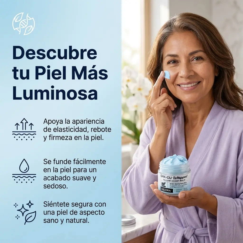 VELORA™ Bálsamo GHK-Cu de Péptido de Cobre