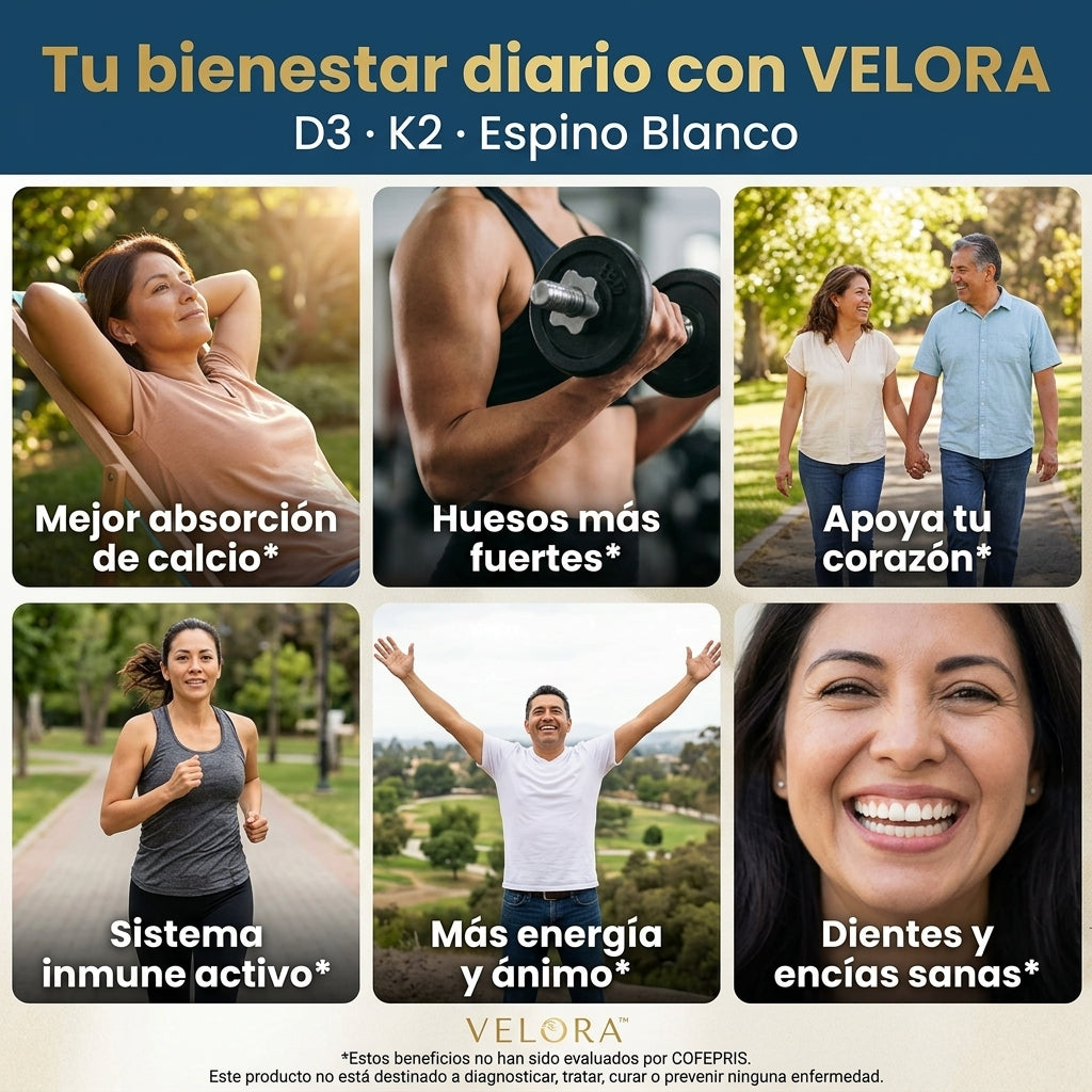 Velora Vitacor™ Corazón, Huesos y Energía