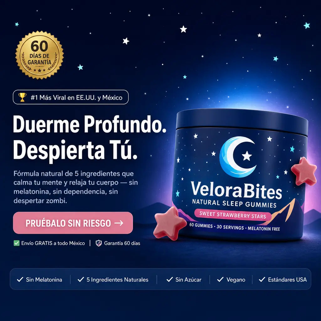 VeloraBites™ Gomitas Naturales Para Dormir