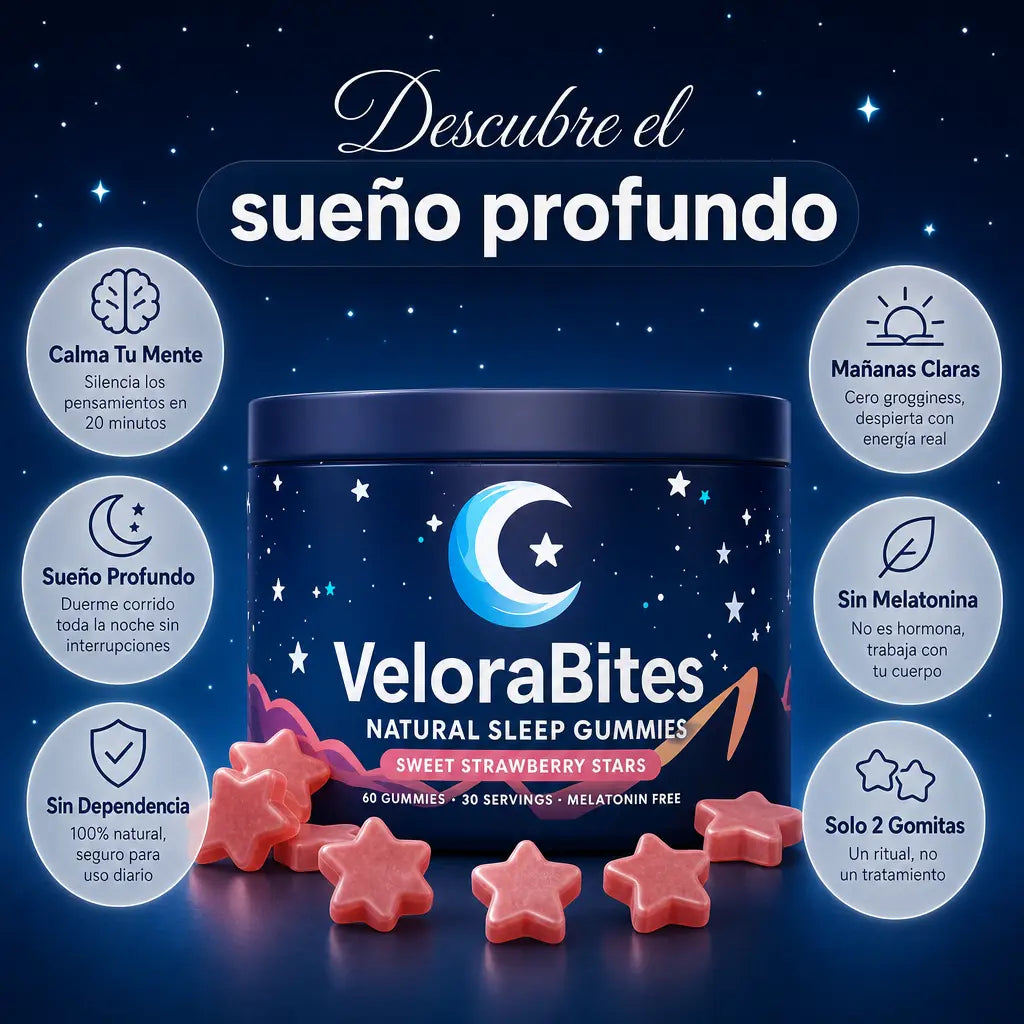 VeloraBites™ Gomitas Naturales Para Dormir